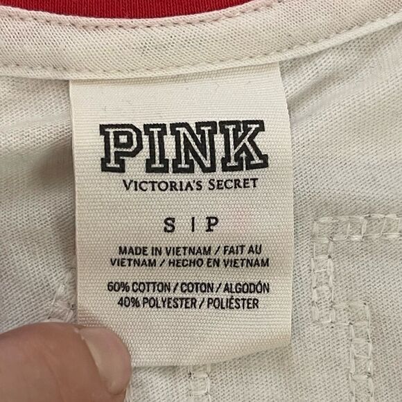 Pink small sequined flag shirt - Picture 5 of 5